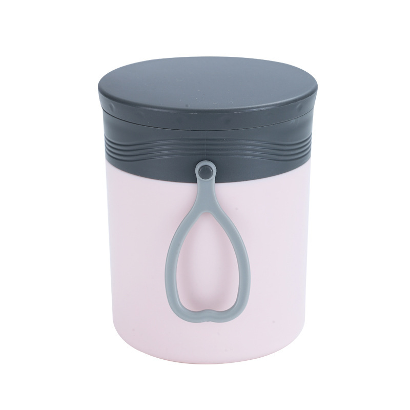 Stainless Steel Breakfast Cup, Insulated Bucket, Single-Layer Portable Oatmeal Cup, Sealed Soup Cup for Office Workers, Portable Soup Cup