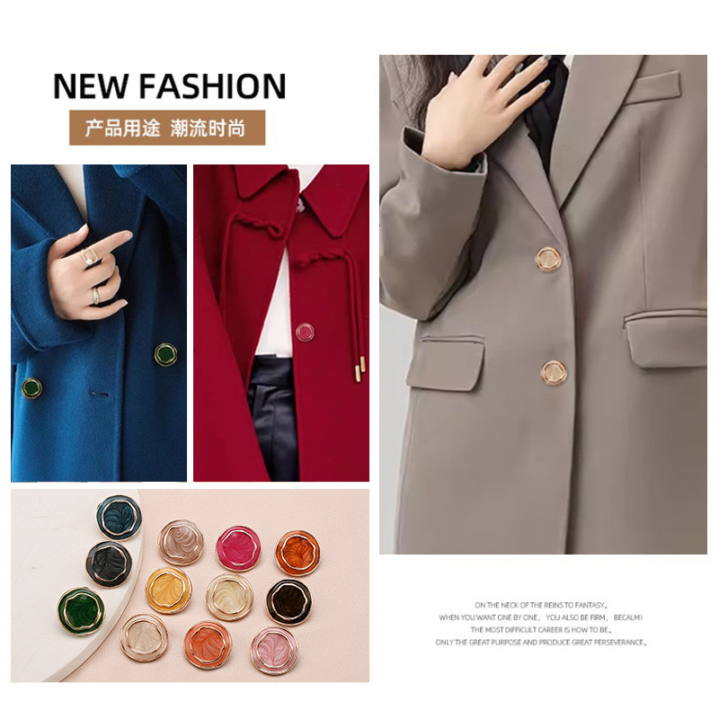 Round Coat Buttons, Women's Sweaters, Cardigans, Thickened Clothes, Various Types