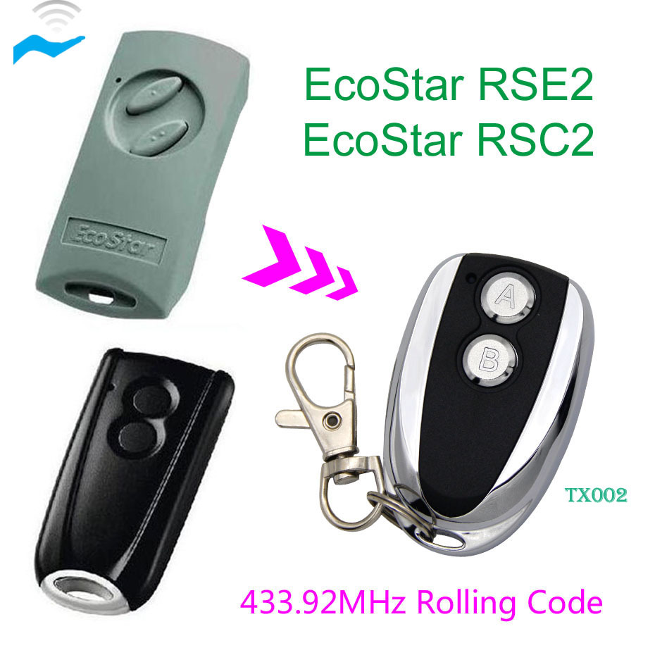 Совместимый пульт дистанционного управления HORMANN Eco-Star433mhz RSE2/RSC2 для Amazon ebay