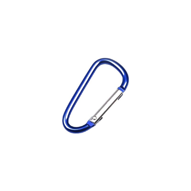 New No. 7 D-Shaped 10-Color Carabiner Aluminum Alloy Spring Buckle Outdoor Camping Style Accessories Thickeneded Backpack Portable Hook