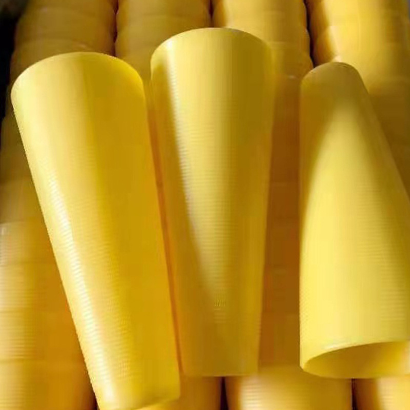 Plastic yarn tube 5 degrees 57 points pagoda tube textile yarn tube self-winding tube winding tube pagoda tube wholesale