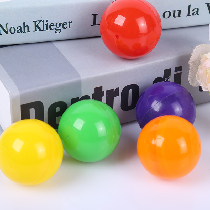 Оптовая продажа цветных лотерейных шаров, полые 4 см, открытые лотерейные шары, коробка для лотереи на ежегодной встрече