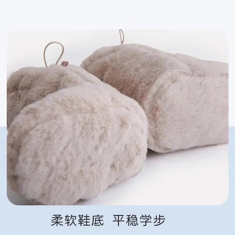 Baby Shoes and Socks, Autumn and Winter Mid-Calf Socks, Plus Velvet Newborn Socks, Toddler Socks, Baby Floor Socks