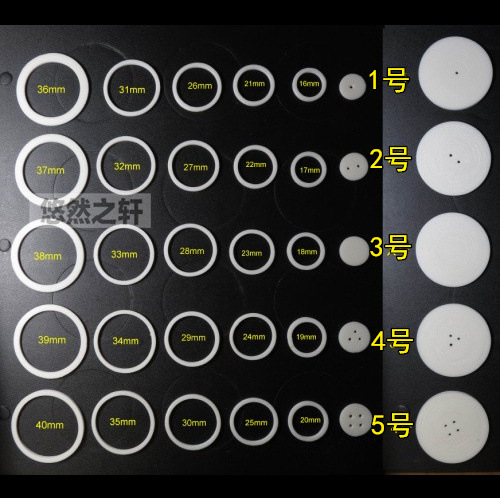 Acrylic Zodiac Commemorative Coin Round Box Yuan Daitou Silver Dollar Box Padded Collection Box Transparent Coin Box Ancient Coins