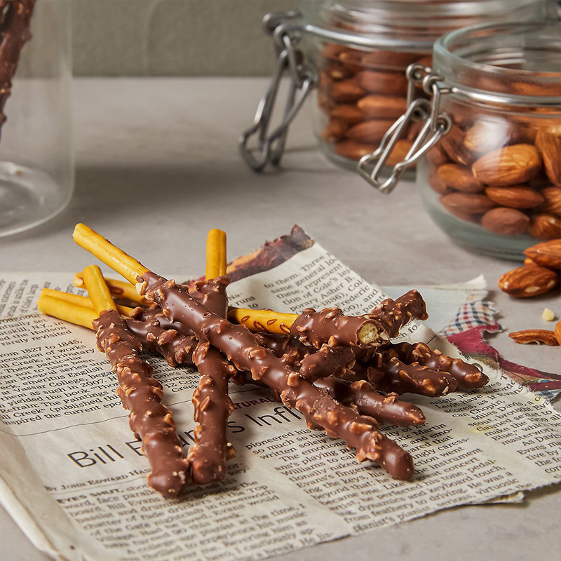 South Korea Imported Lotte Pepero Paipai Chocolate Coated Sandwich Decorative Biscuits Snacks