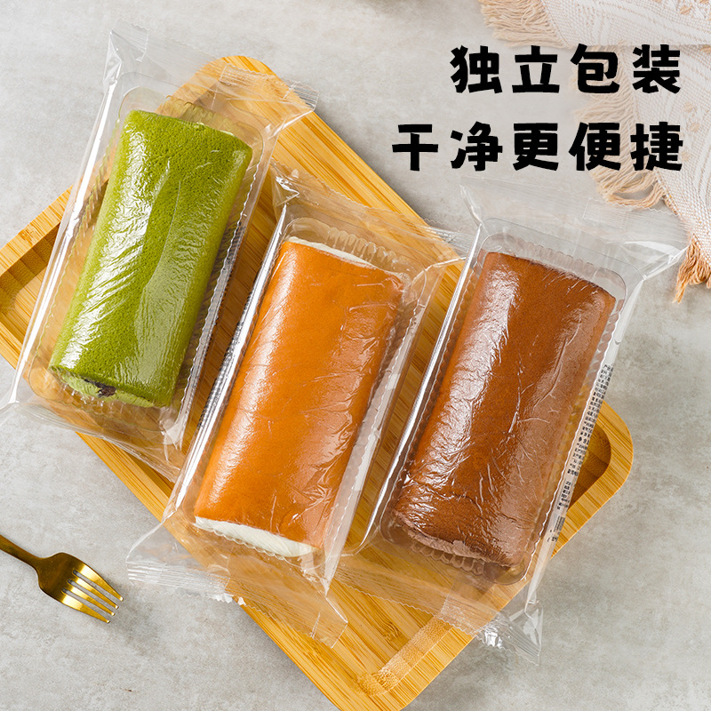Old-Fashioned Cream Roll Shengjing Tianlu Childhood Cake Dessert Internet Celebrity Bursting Swiss Roll Afternoon Tea Manufacturer Wholesale