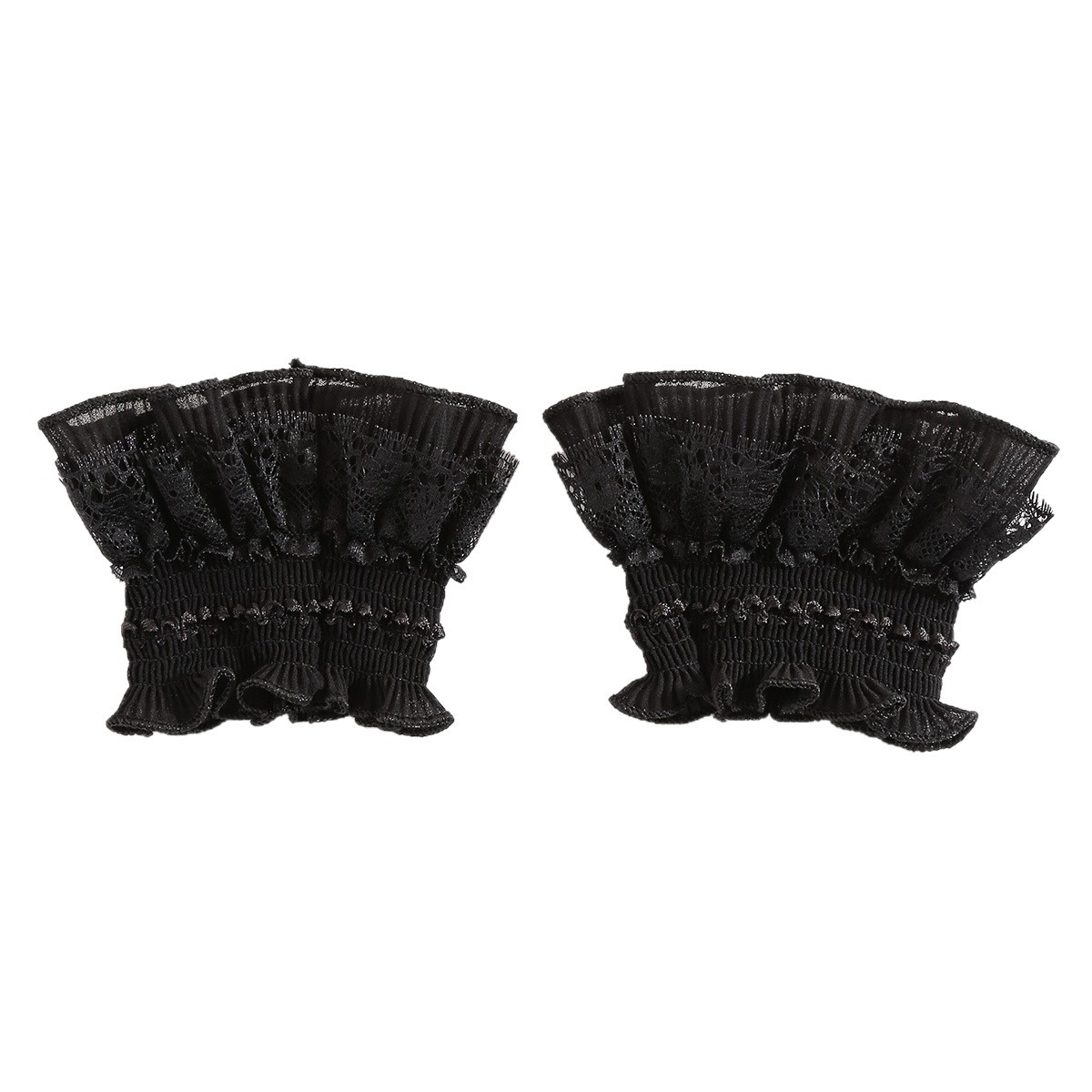 Lace Mesh Fake Sleeves for Women, Versatile Autumn and Winter Extended Sleeves, Cute Lolita Clothing Decorative Lace Cuffs