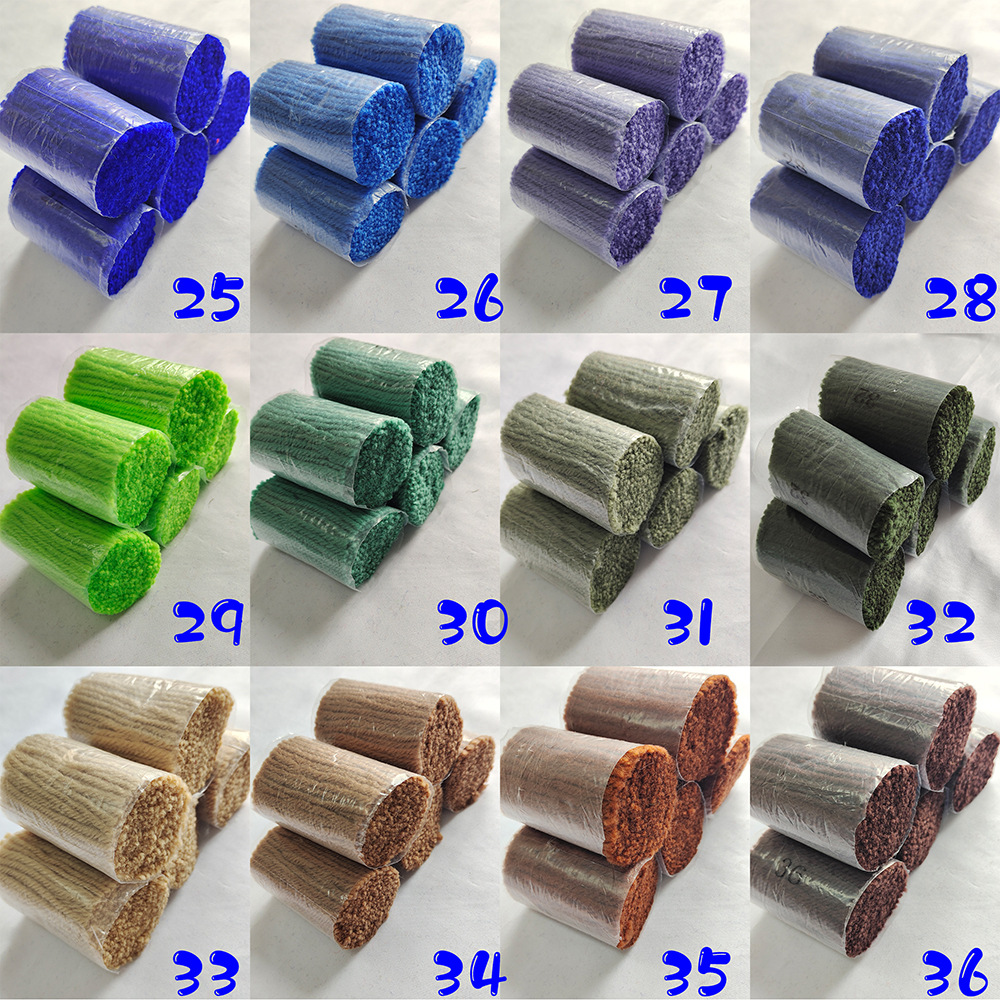 Pre-Sale Model Accepts Acrylic Yarn DIY Material Package (6cm Pre-Cut) and Can Accept Processing Line Cutting Process