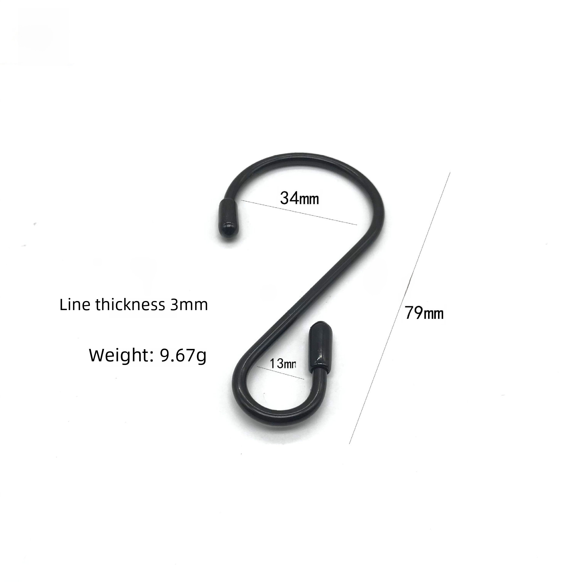 Plant Flower Basket Hook Kitchen Utensils Pot S Hook Kitchen Storage Rack S-Hook