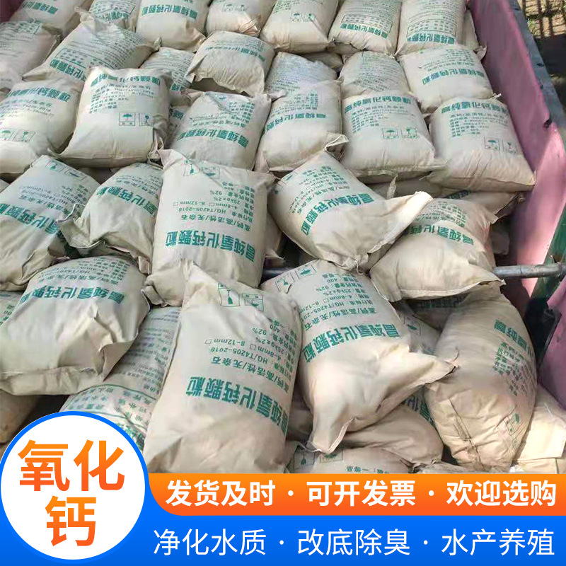Industrial Grade Calcium Oxide High Content Raw Lime Powder Agricultural Raw Sewage Treatment Active High Activity