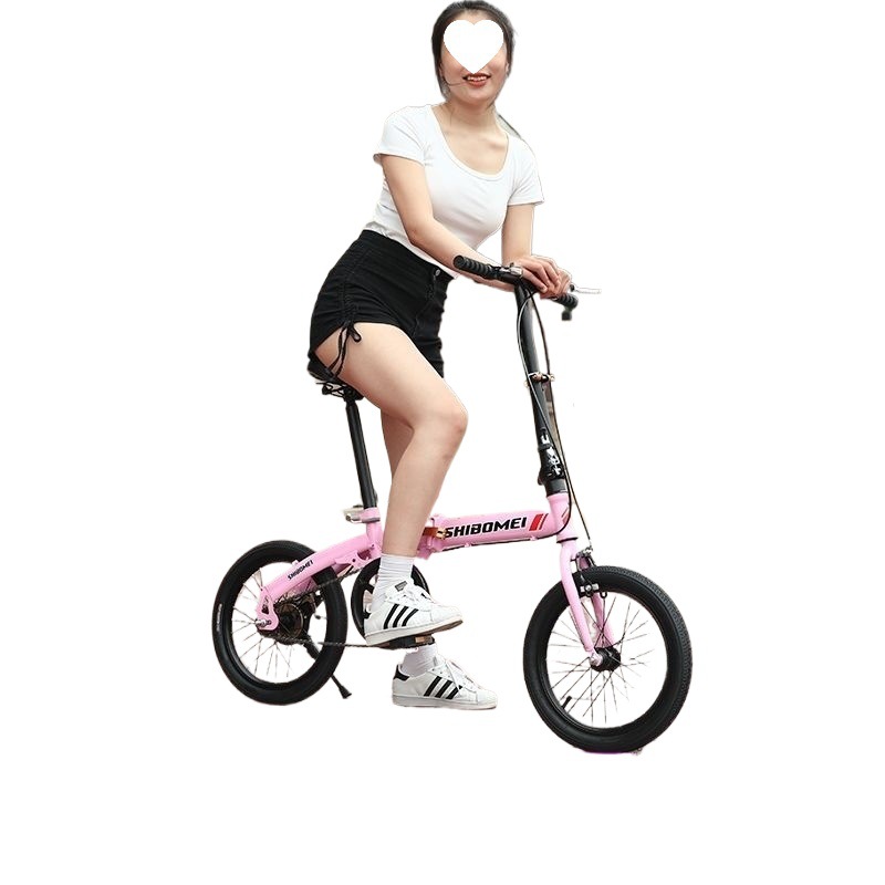 Mini Bicycle 12inch Adult Student Folding Bicycle Portable Lightweight Bicycle Children's Bicycle Men's and Women's Bicycle