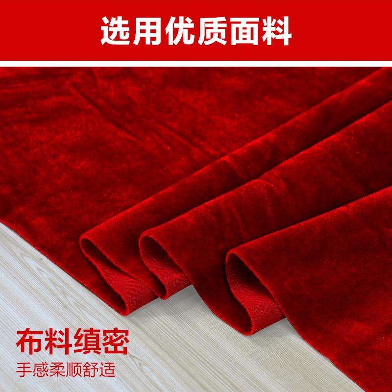 Free Shipping Velvet Fabric Conference Tablecloth Rectangular Event Tablecloth Red Velvet Fabric Red Cloth Office Exhibition Red