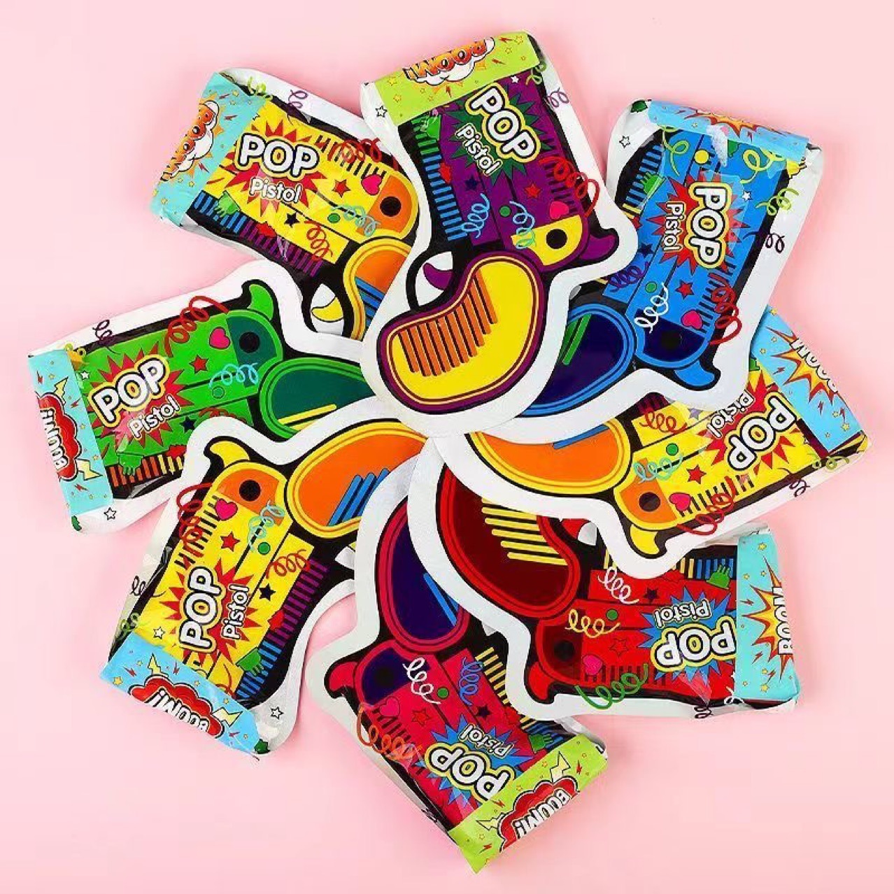 Birthday Atmosphere Fireworks Spray Tube Fireworks Automatic Inflatable Wedding Ribbon Fireworks Gun Festival Wedding Party Couple