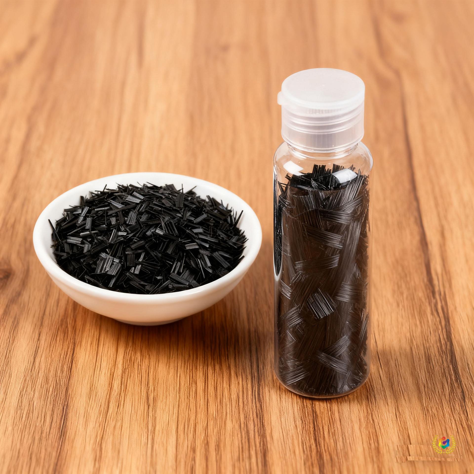 ✅ Carbon Fiber Raw Silk Chopped, Enhanced Conductivity, Easy Dispersion, High Density, High Hardness, Strong Toray Carbon Fiber Chopped