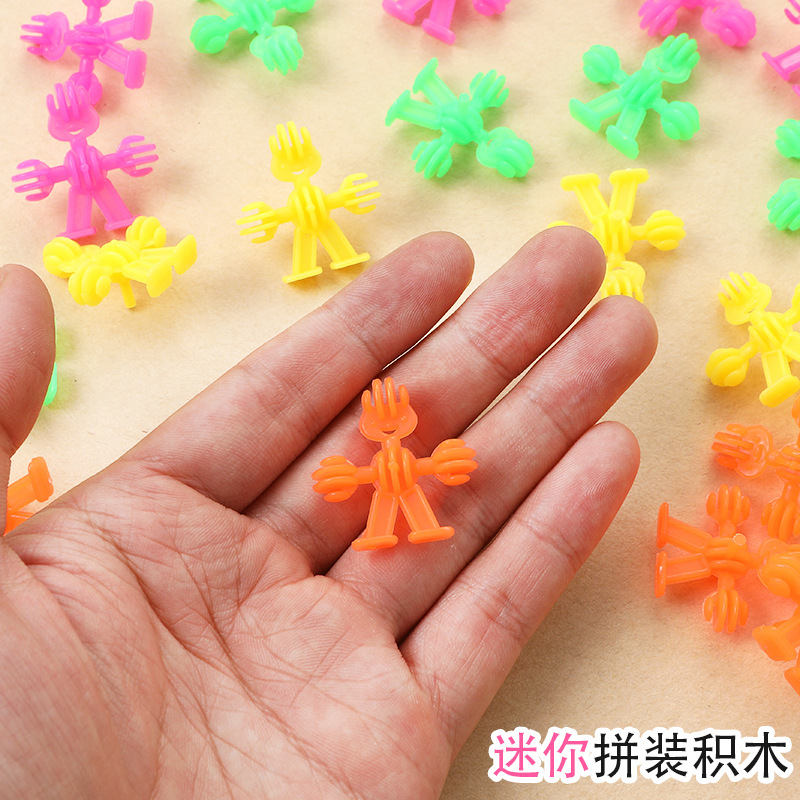 Игровые аксессуары для строительных блоков, мини-гашапон с злодеем, кросс-бордерный набор, мелкие подарочные игрушки оптом