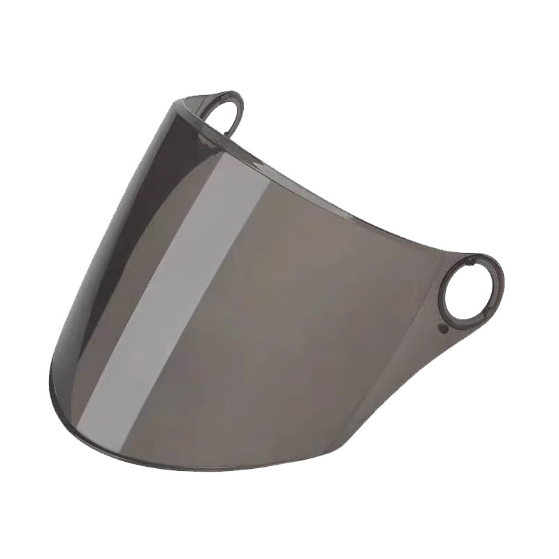 Helmet Lens Transparent High-Definition Color Brown Sun Protection Uv Windshield Universal Windshield Mask Windproof