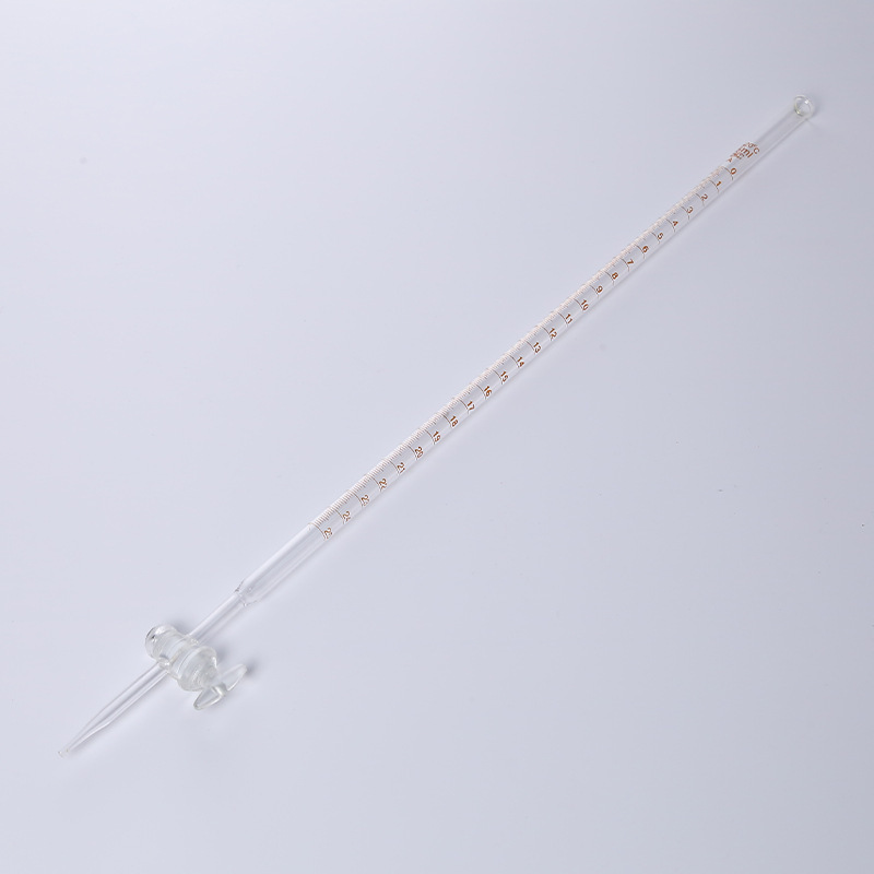 Acid-Base Dual-Purpose Burette Ptfe White Acid Burette White Brown Burette Piston Scale Burette