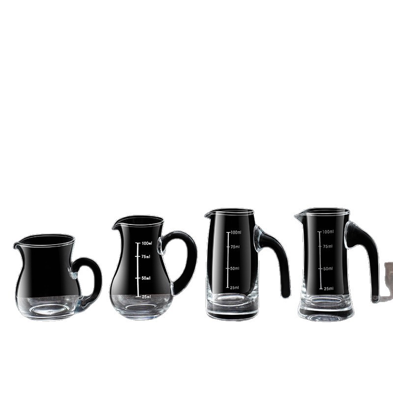 Glass Liquor Dispenser Household Small Wine Bottle Glass Wine Bottle Scale Glass Wine Bottle Red Wine Wine Decanter