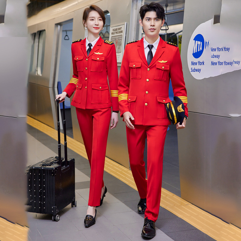 Hot Spring and Autumn security work clothes suit real estate sales department concierge clothes New Security property image post uniform