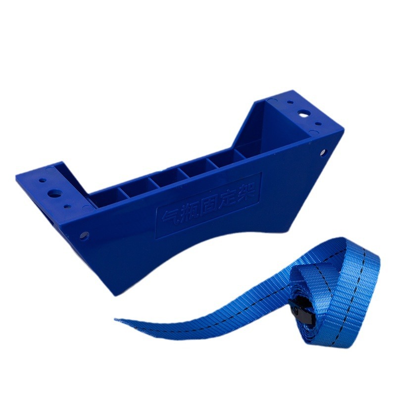 Laboratory Cylinder Fixed Bracket Abs Plastic Cylinder Binding Rack Chain Anti-Tipping Cylinder Rack 40L Oxygen Strap