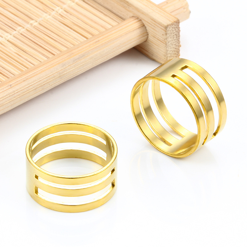 Wholesale pure copper hand ring DIY jewelry tools open ring opener Ring Ring