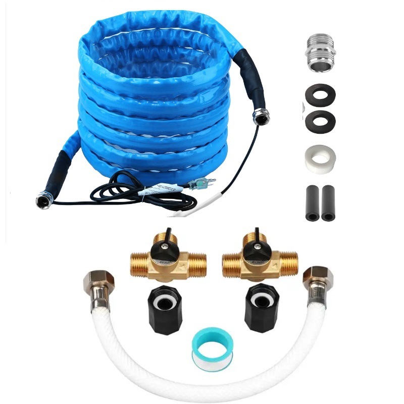 New RV yacht water pipe heating drinking water pipe camping anti-freezing water pipe season connecting valve check valve water pump