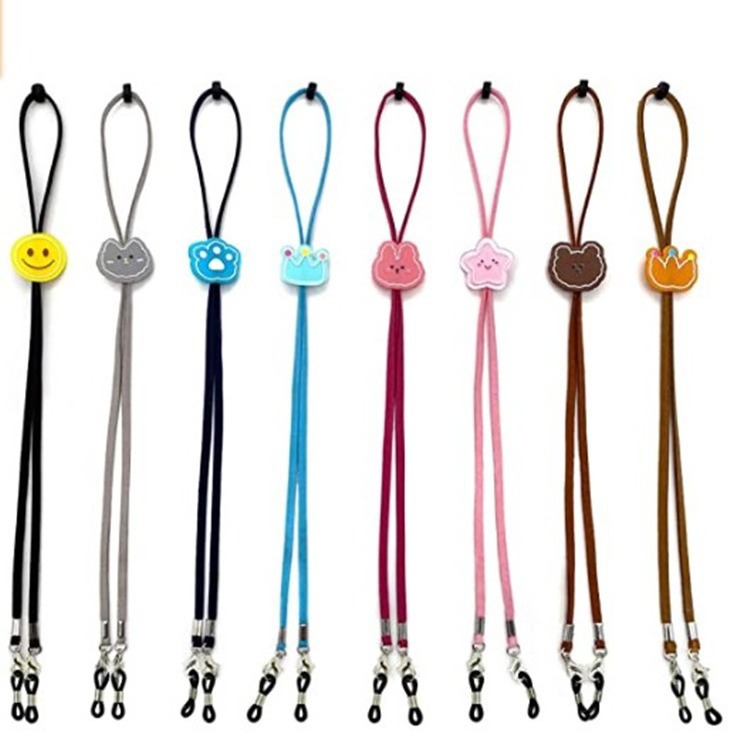 Children's mask rope extension mask hanging buckle lanyard anti-lost ear hanging mask rope elastic rope