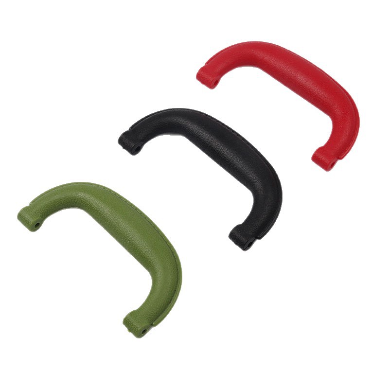 Factory Direct Sales Plastic Aluminum Box Handle Imitation Leather Handle Wine Box Gift Box Handle Boutique Packaging Box Plastic Handle