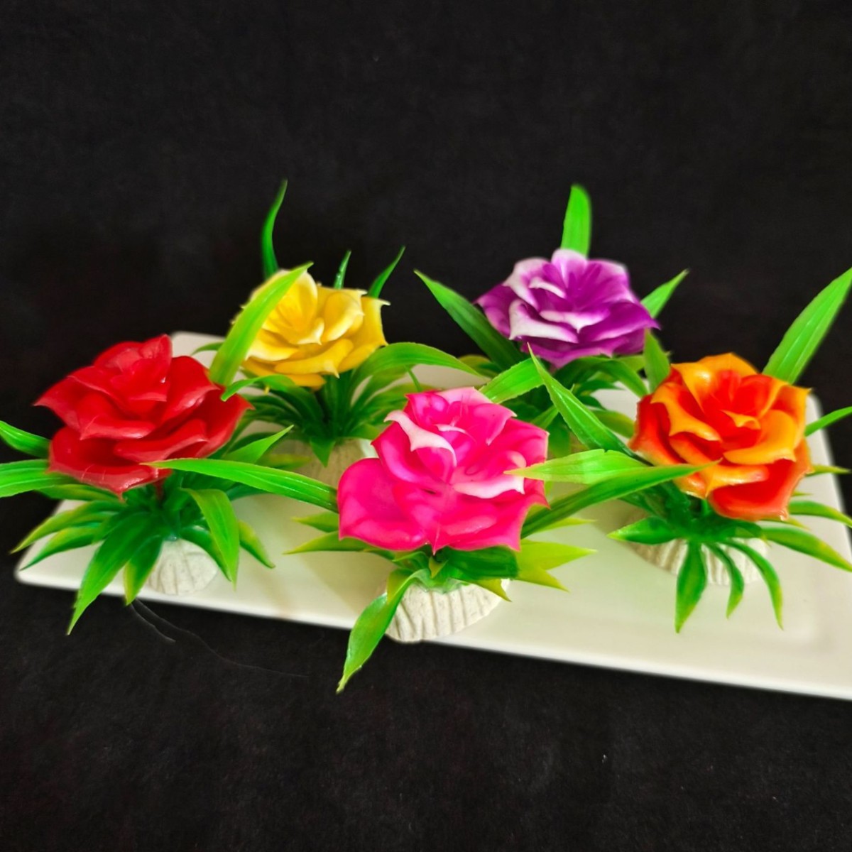 Декоративная тарелка для отелей, цветы, новая тарелка, украшения для края, декор для тарелок, цветы и растения