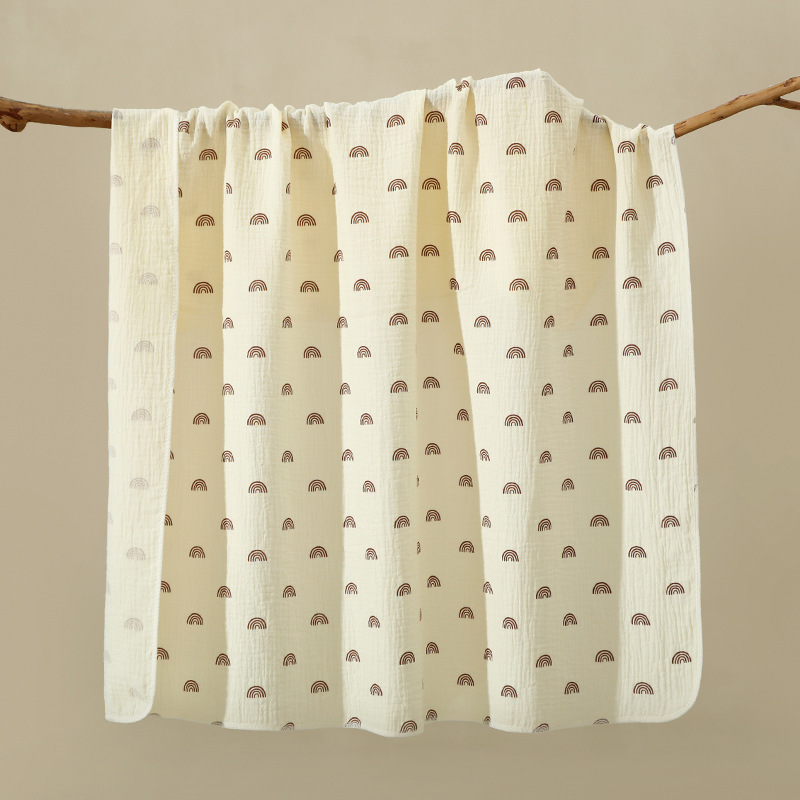Colored cotton wrapping towel newborn baby wrapping sheet summer thin baby delivery room supplies newborn gauze swaddling towel