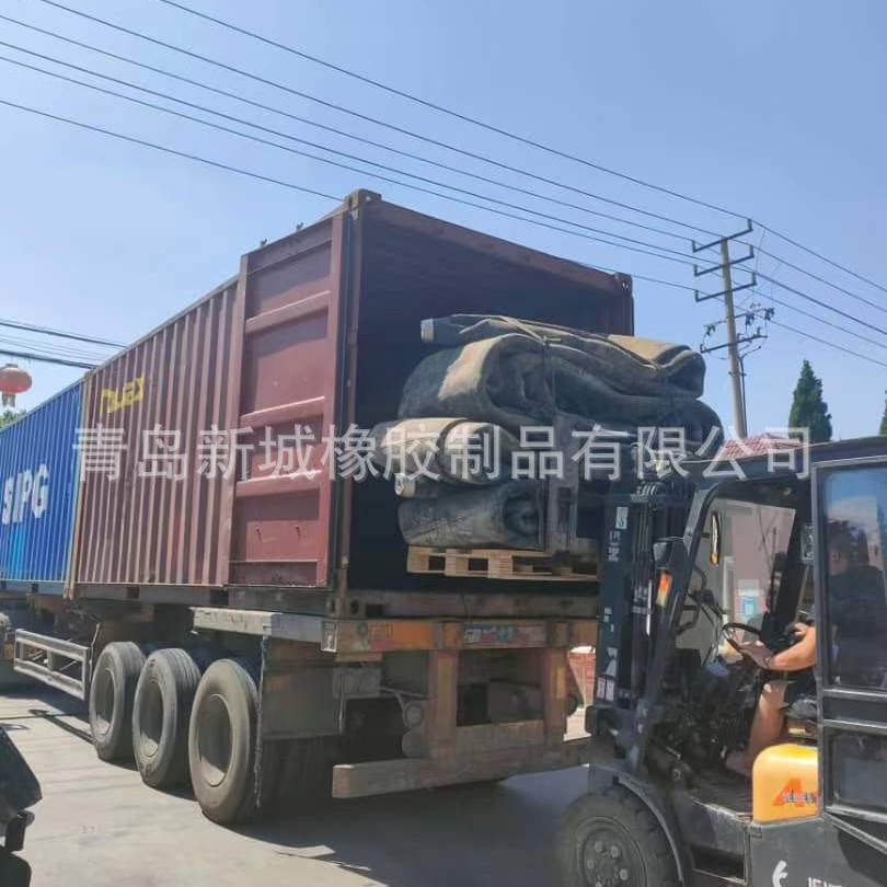 Marine Load-Bearing Airbags for Loading and Unloading Ships, Thickened Wear-Resistant and Pressure-Resistant Rubber Airbags, Rubber Ship Airbags