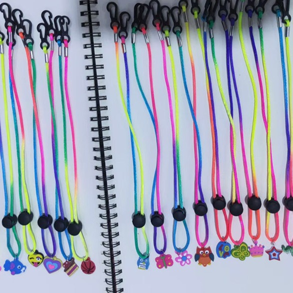 Children's mask rope extension mask hanging buckle lanyard anti-lost ear hanging mask rope elastic rope