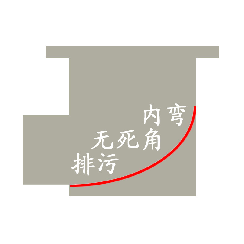 A004 canvas pool drain fish pond floor drain factory direct supply high density fish breeding toilet with core cover