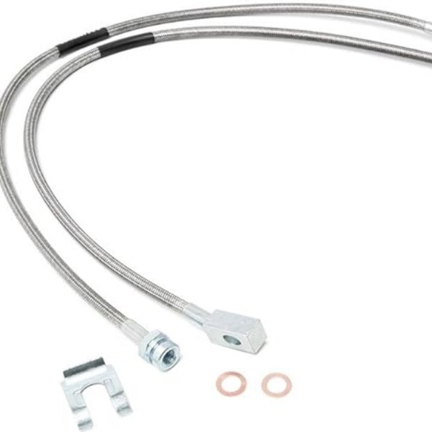 通用前刹车线 87-06TJ/YJ/XJ | 4-6" - 89702