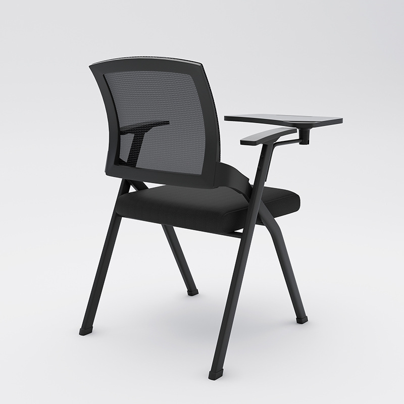 Folding Training Chair with Table Board Conference Chair with Writing Board Table and Chair Integrated Conference Room Meeting Chair Training Class Chair