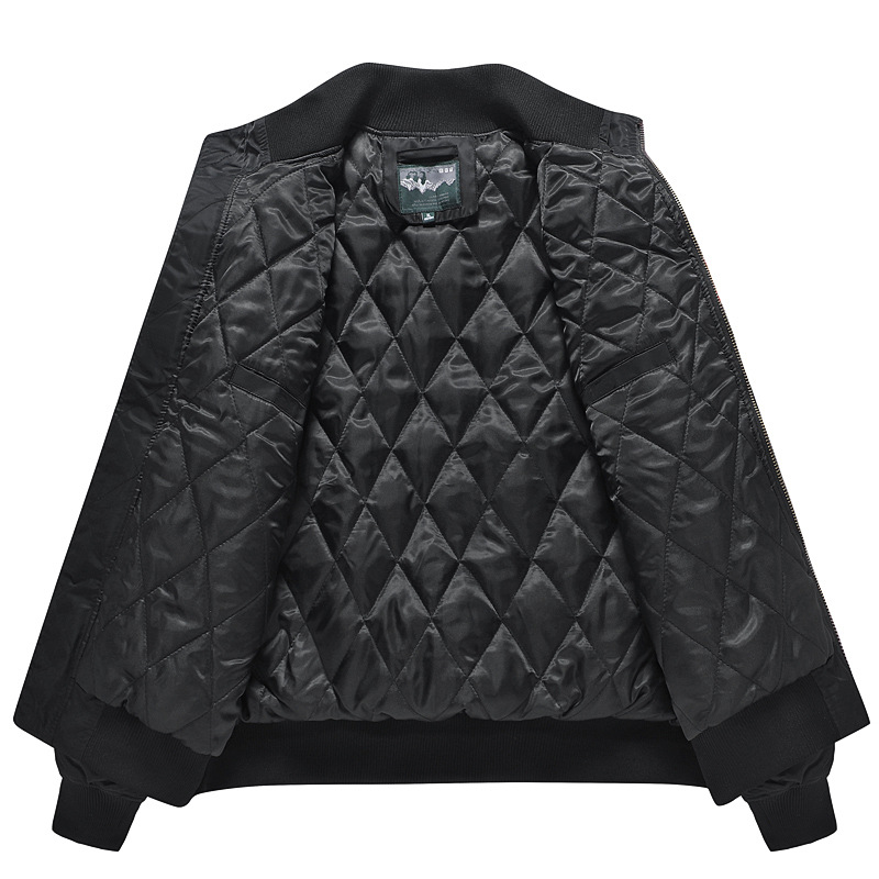 726 Military Fans Autumn and Winter Air Force Flight Thickeneded Cotton Jacket Men's Short Baseball Uniform Tactical Stand Collar Jacket Men