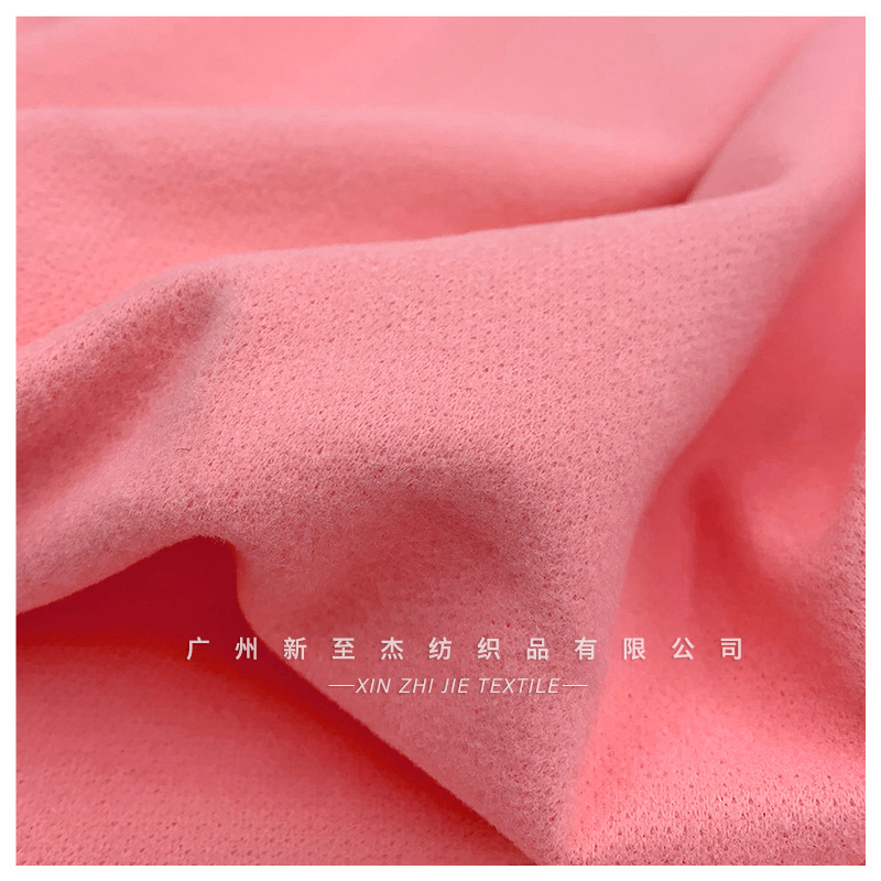 Thin woolen single-sided woolen 2022 cashmere-like elegant woolen fabric autumn and winter coat coat Hanfu fabric