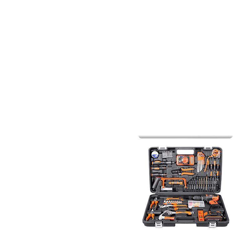 Tool Box Household Set Multi-Functional Hardware Electrician Repair Combination Complete Tool Car Electric Drill Complete Set
