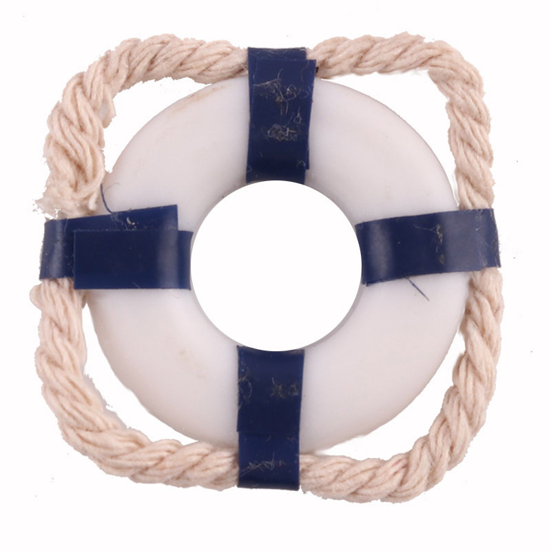 Miniature Food Play Life Buoy Mediterranean Style Mini Model 1:12 Ob11 Doll House dollhouse Ornaments