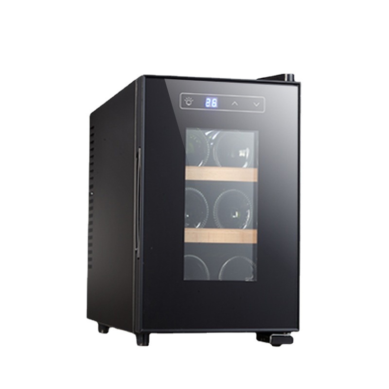 Laptini Amazon with 6 bottles of constant temperature electronic wine cabinet household car small wine cabinet refrigerator manufacturers