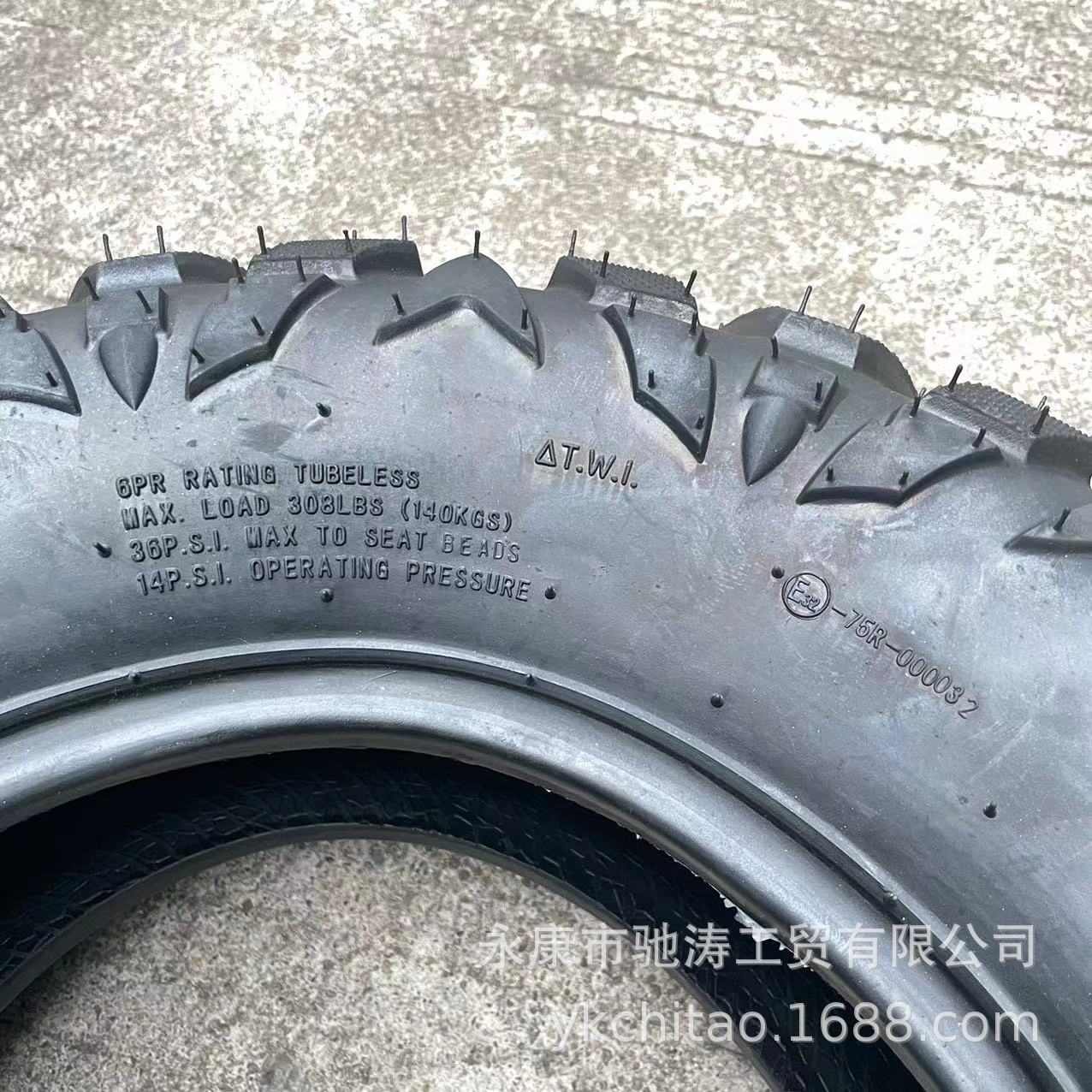 ATV spring breeze kart Beach car vacuum tire 25x8-12 inch 25x10-12 inch vacuum tire wear-resistant A flower