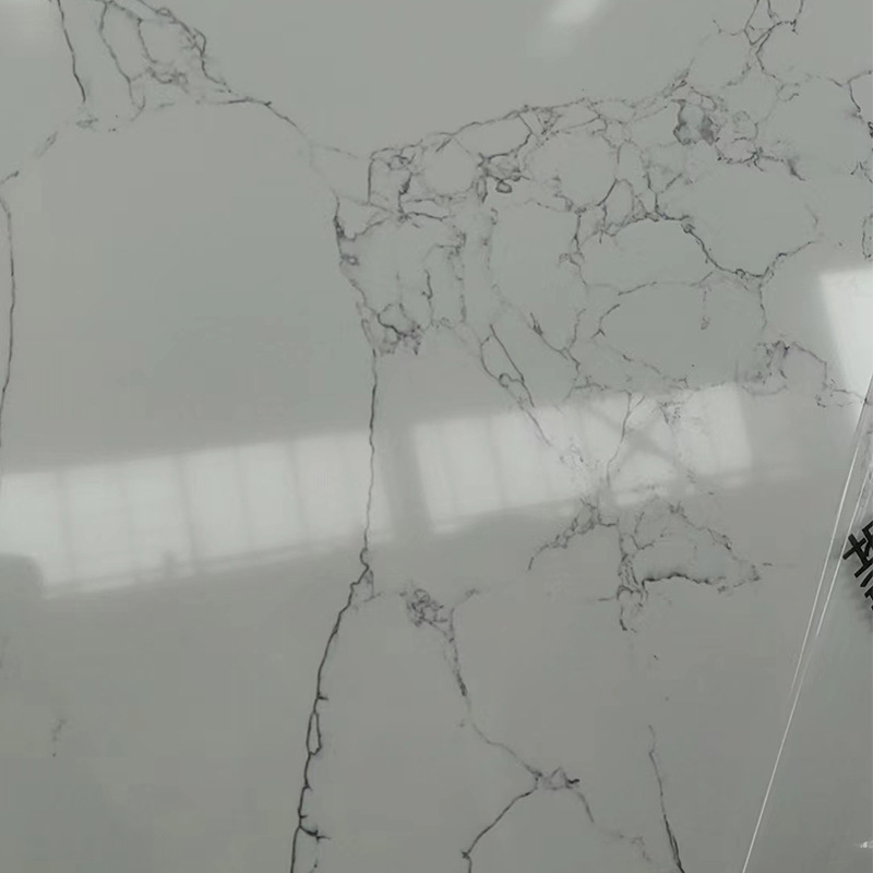 Light Color Artificial Stone Window Sill Board Quartz Stone Kitchen Countertop Corridor Stair Step Elevator Door Cover Stone Stone Material