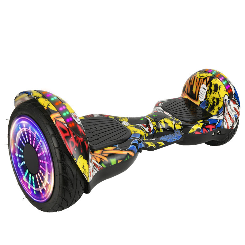 Two-Wheel Bluetooth Toy Balance Car Electric 7inch for Children and Adults, Cool Marquee Self-Balancing Car