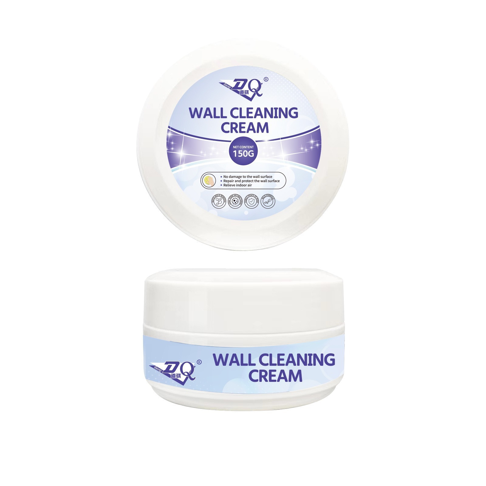 Wall Decontamination Artifact White Wall Latex Paint Wall Decontamination Footprint Cleaning Paste Graffiti Wall Cleaning Artifact