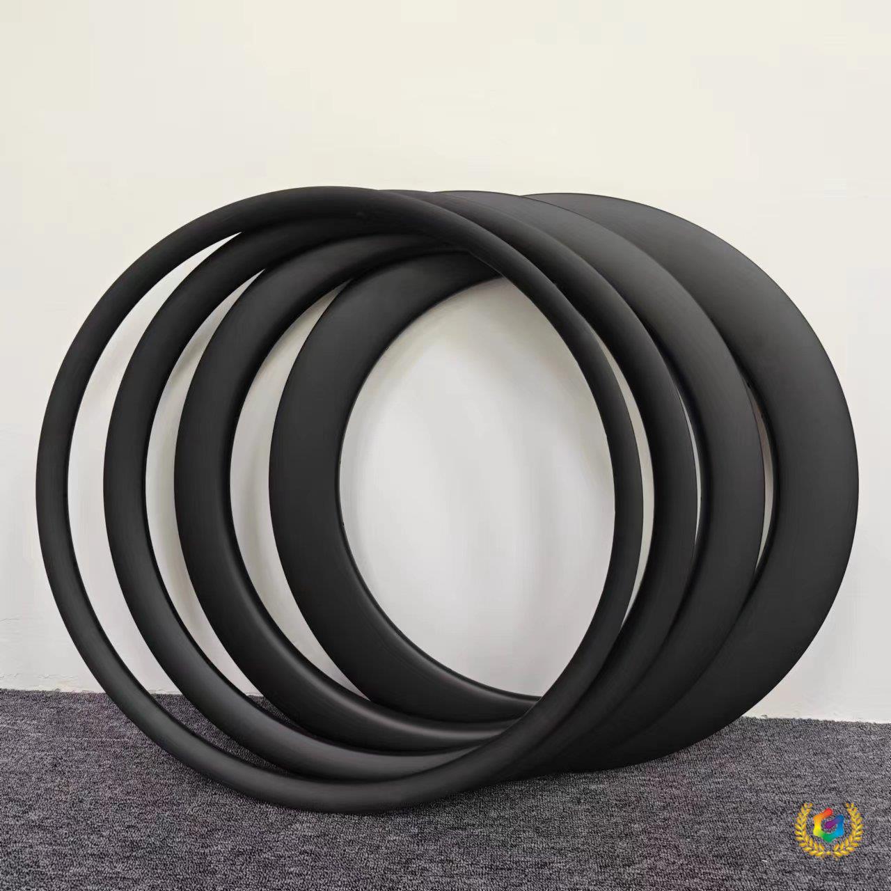 Обода для шоссейных велосипедов из углеродного волокна 700C фиксированная передача 30/50/80 мм большие обода дисковый тормоз