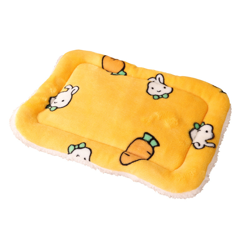 Cross-Border Rabbit Cage Mat for All Seasons, Soft and Comfortable Rabbit Guinea Pig Hedgehog Squirrel Small Pet Mat Sleeping Bag