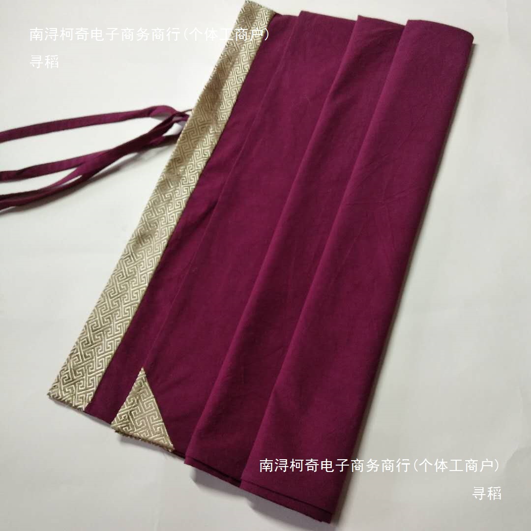 Manza Bu Xiu Manza Supplies Manza Bu Single Layer Enlarged 120*110 Thickeneded Encrypted Wear-Resistant Fabric with Storage Bag