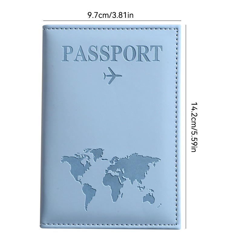 New cross-border explosive passport protection case pu passport holder ticket holder in stock wholesale factory direct passport bag