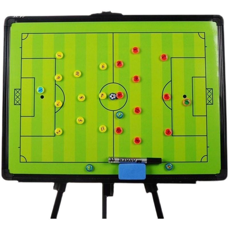 Bracket Type Football Tactical Board Large Size Coach Board Writable and Erasable Explanation Board Football Equipment Coaching Supplies