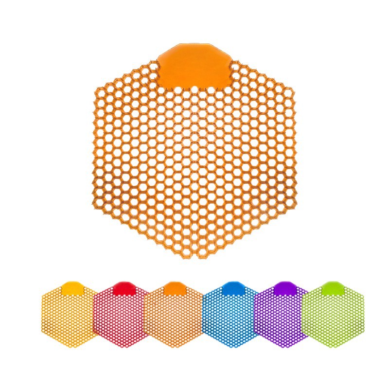 Hexagonal Splash-Proof Net Amazon Cross-Border Men's Restroom Urinal Double-Sided Burr Urinal Pad Deodorizing Fragrance Tablet Anti-Clogging